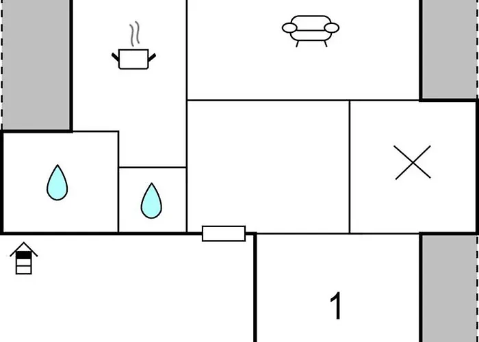 公寓 1 Bedroom Cozy In *